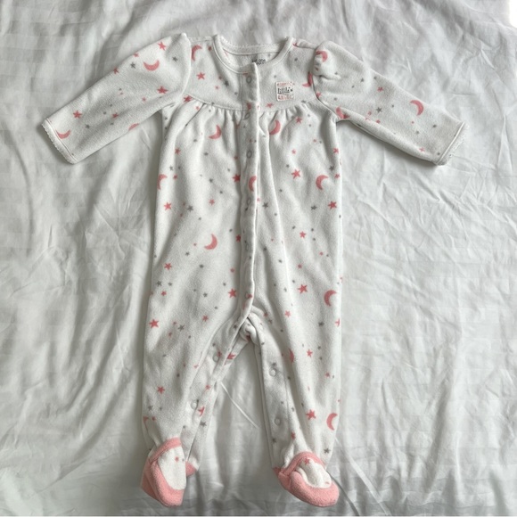 Just One You by Carter’s Fleece Pajamas, Set of 2, Size 6 Months - Picture 5 of 8